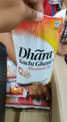 Dhara Kachi Ghani Mustard Oil 1 L